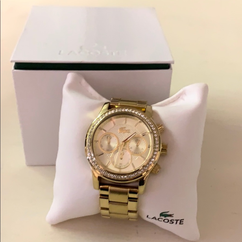Lacoste Gold Watch